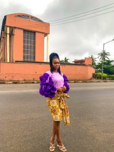 How to style your Ankara Skirt